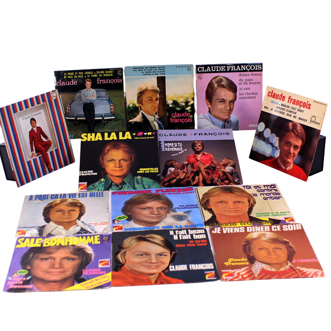 Acheter Lot de 13 vinyles 45T de Claude François État correct - 22,00 € Lot de 13 vinyles 45T de Claude François État correct - reconditionné disponible sur Label Emmaüs